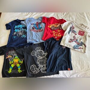 LOT of size 5/6 SM/XS kids t-shirts